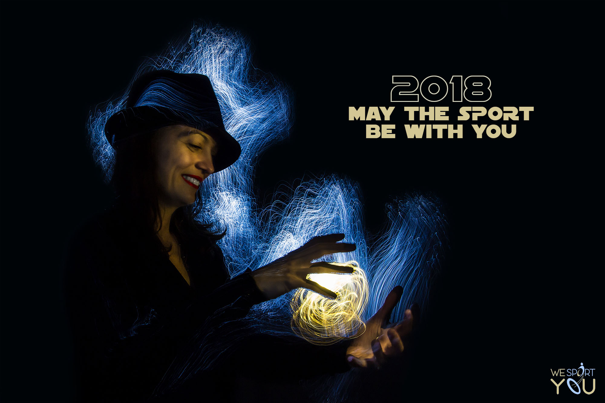 Voeux 2018 - We Sport You - Agence Conseil Stratégie RSE Sport et Entreprises May the sport be with you