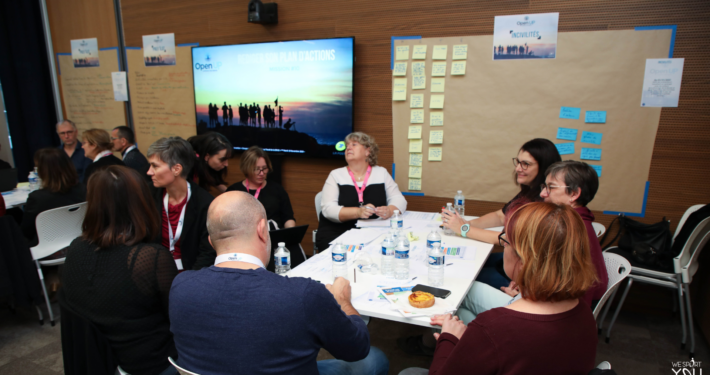 intelligence collective transformation forum ouvert world cafe hackathon